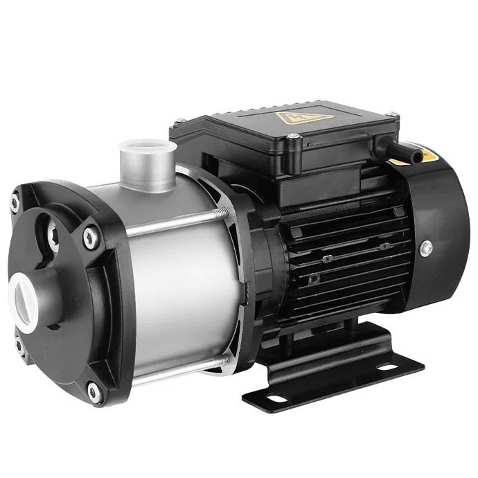 

CHM Large Temperature Difference High Head Horizontal Multistage Stainless Steel Pump ISO Production Standard HVAC