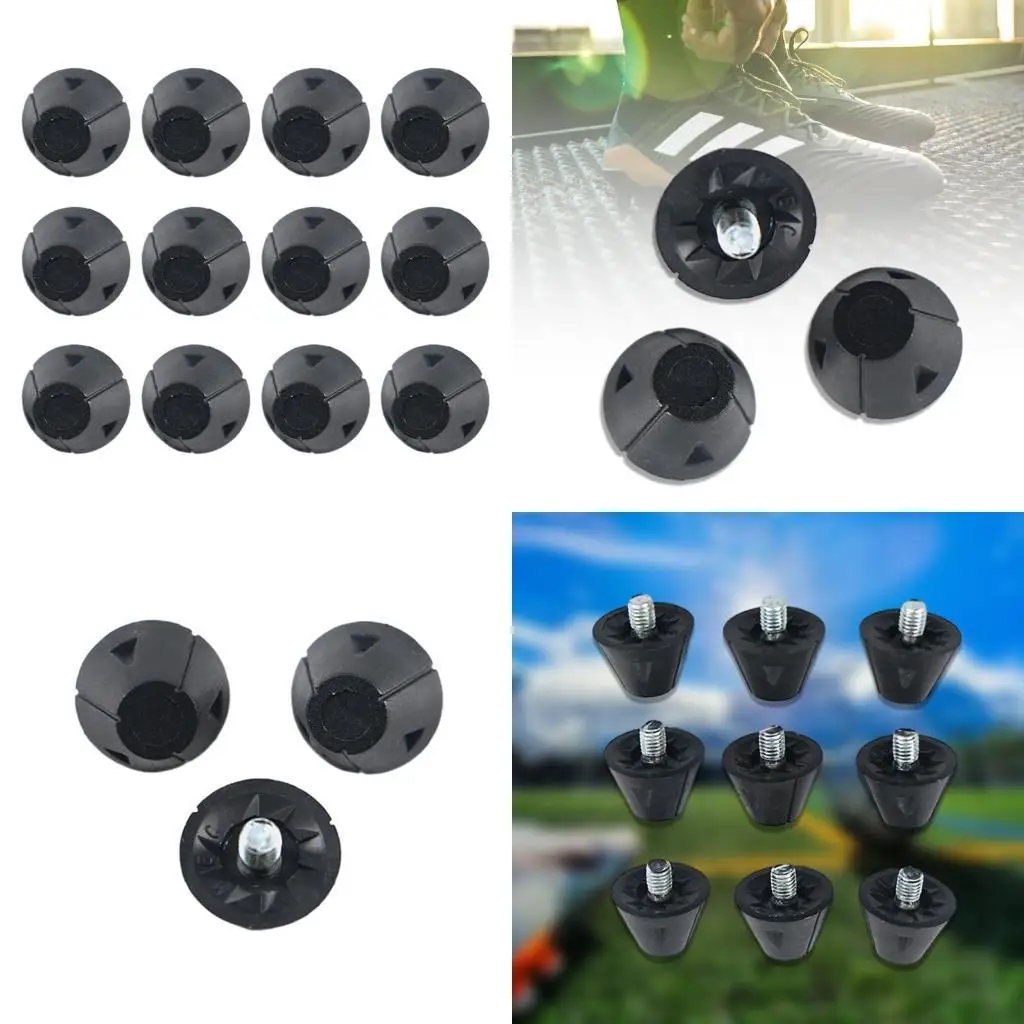 Y1UC 12pcs futebol chutas bota futebol pula bola futebol nylon