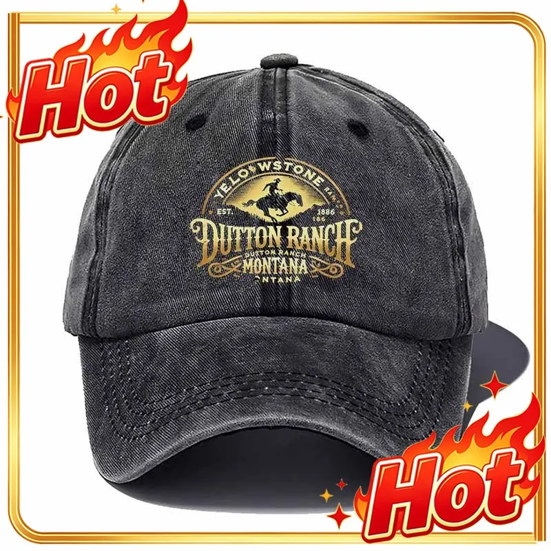 Custom Hat Classic Baseball Cap With Distinctive Horse Silhouette Design-Perfect For Ranch Life, Outdoor Excursions, And Western