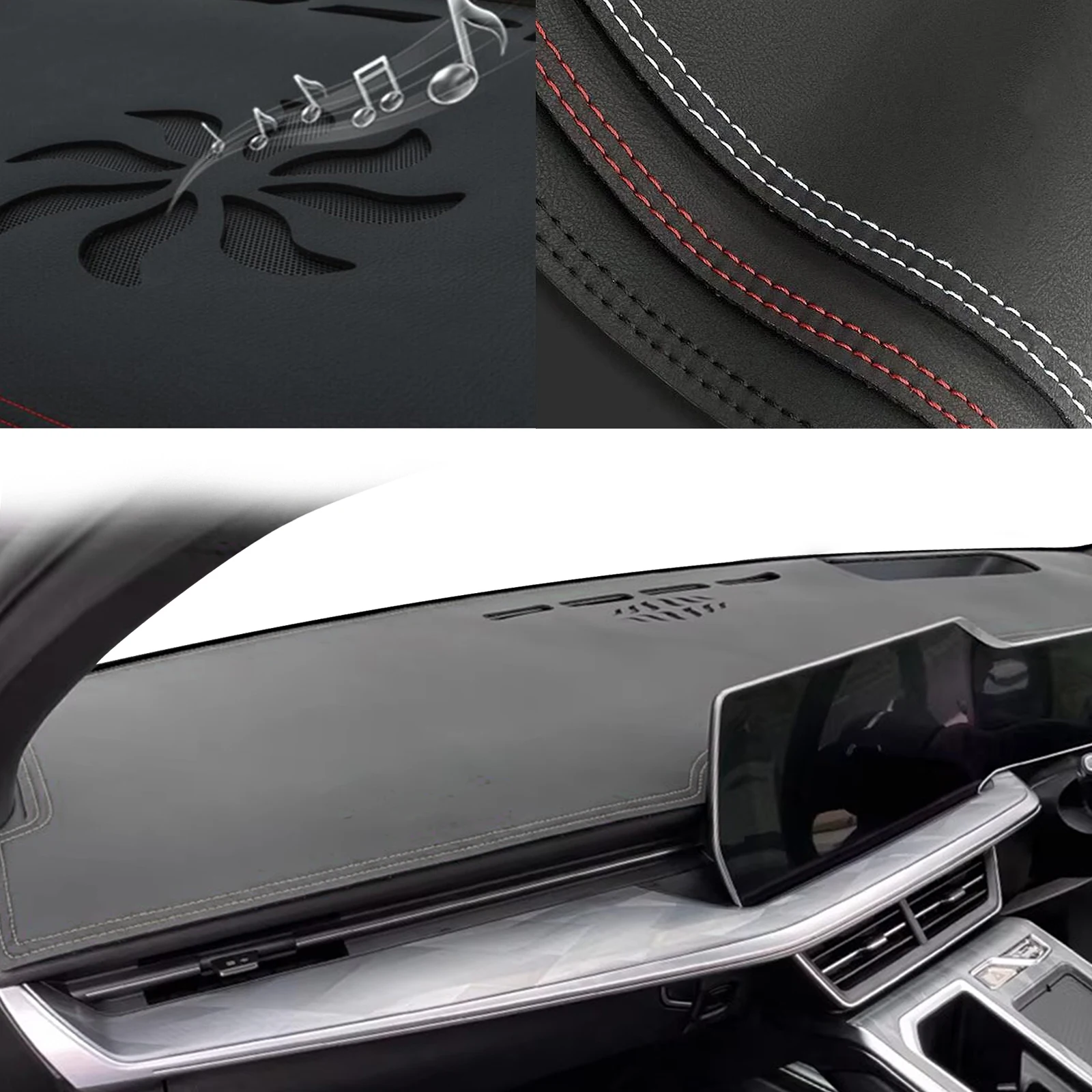 

Подходит для Haval F7 II 2024 2025 2026 ​ ​ Специальный индивидуальный чехол для приборной панели, антибликовая солнцезащитная накладка, коврик для приборной панели, аксессуары для интерьера