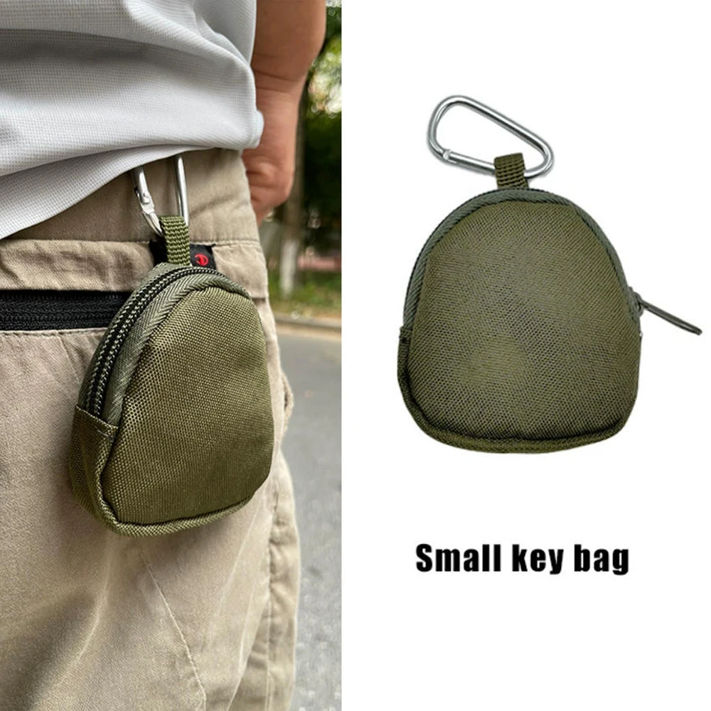 

Сумка для ключей, кошелек для монет, тактический аксессуар, защитный чехол для ключей, комплект для активного отдыха, небольшой набор для дома и спорта, 1 шт.