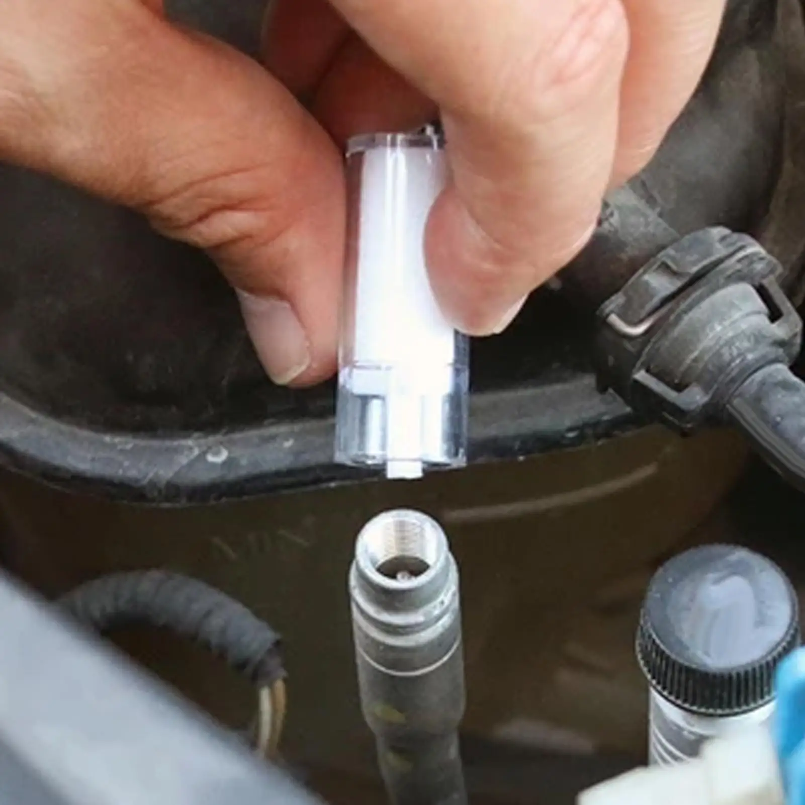 Car Refrigerant Oil Checker Automotive Air Conditioning Refrigerant Oil Testing Instrument Refrigerant Oil Level Detector
