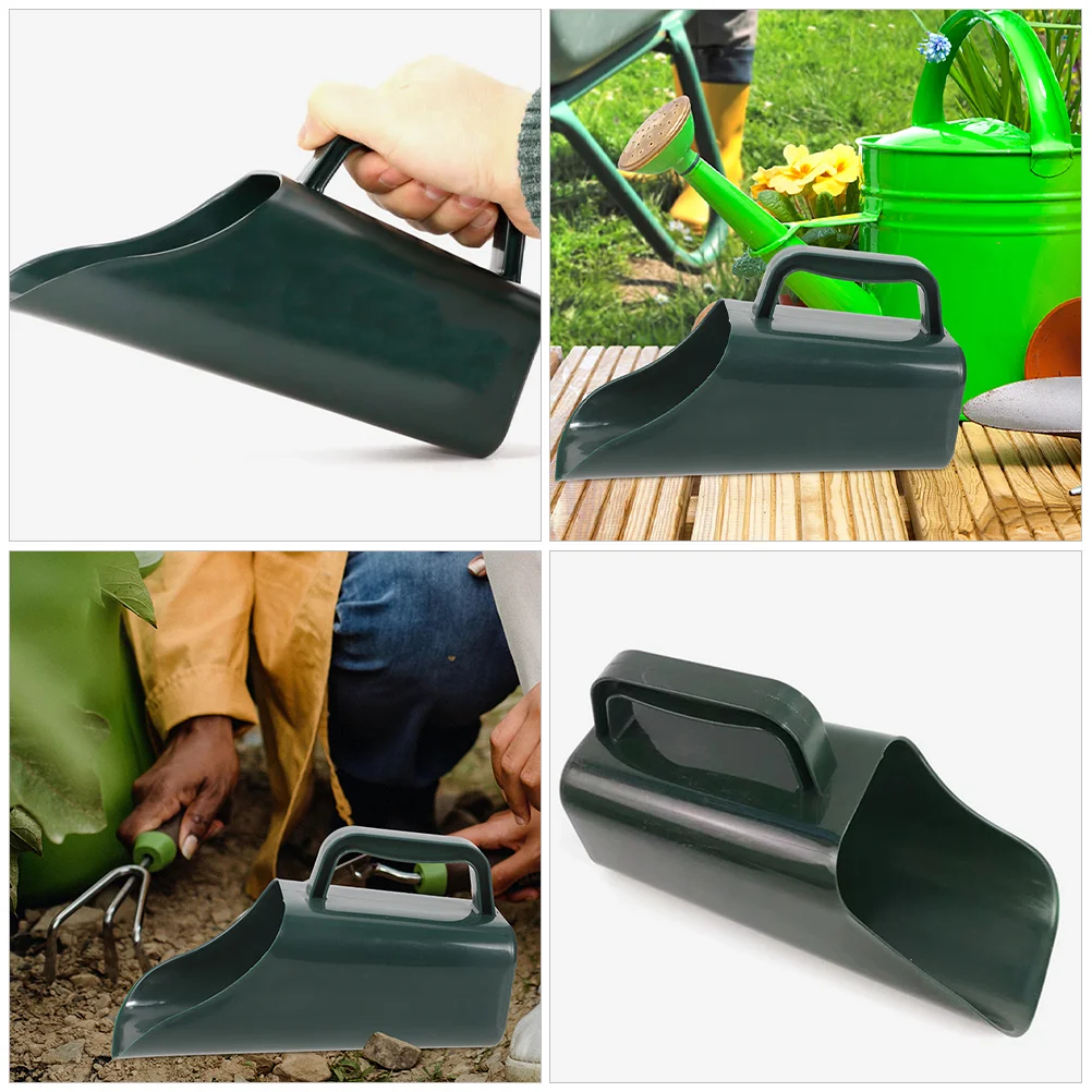 

2Pcs Plastic Hand Shovel Tool Set Multifunctional Garden Shovel Bonsai Soil Scoop for Flower Plants Succulent Gardening