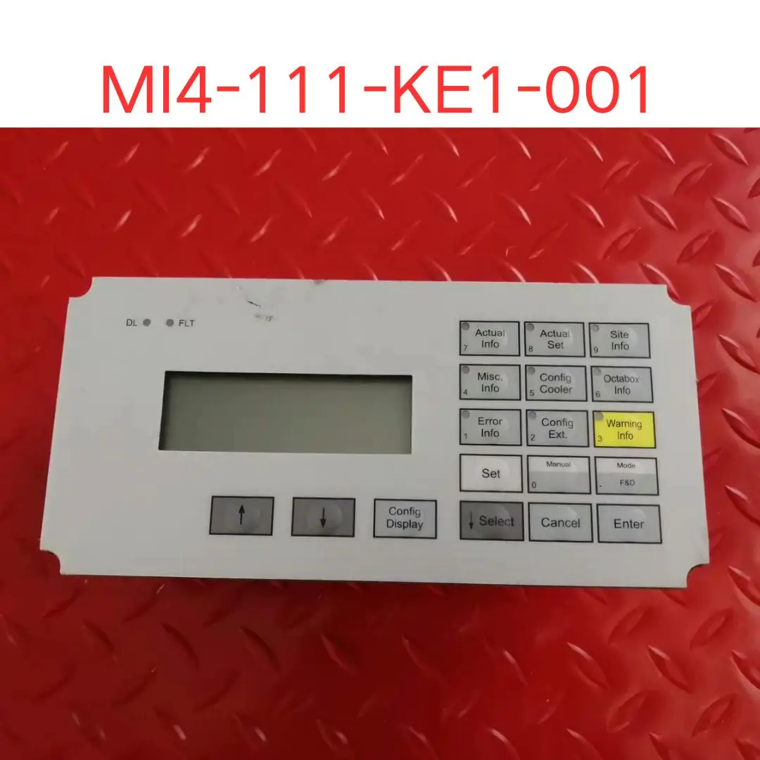 Second-hand test OK MI4-111-KE1-001 Operation Panel Fast delivery