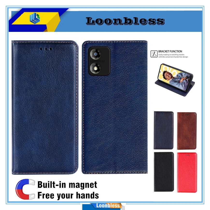 Phone Holster For Motorola E13 Cases Etui Moto E13 Case celular Book Cover Housing Motorola Moto E13 Motorola E 13 MotoE13 Funda