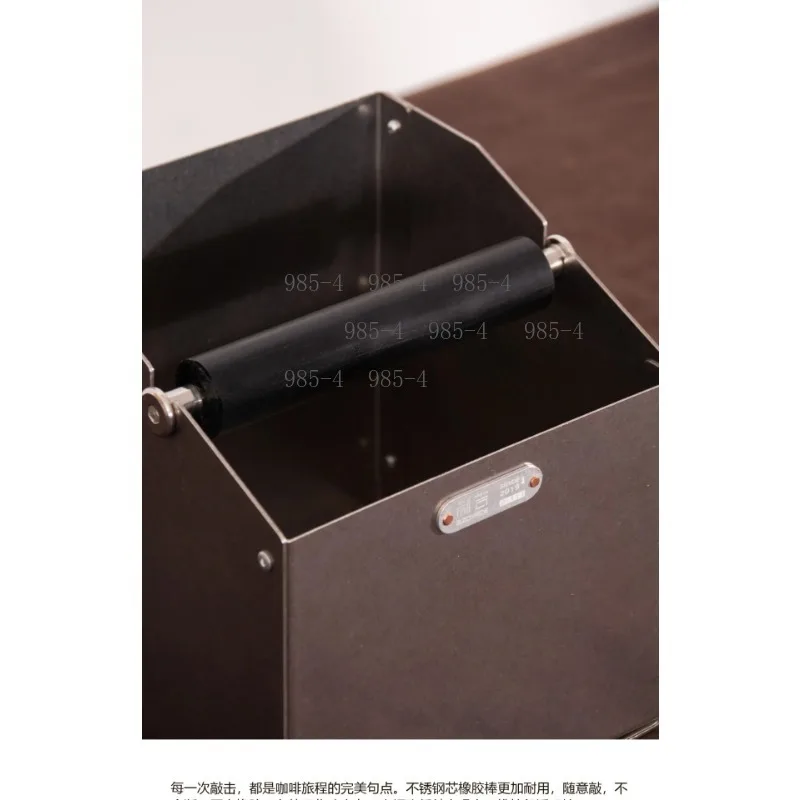 New Separate Slag Bucket Large Capacity Bar Counter Stainless Steel Coffee Utensils