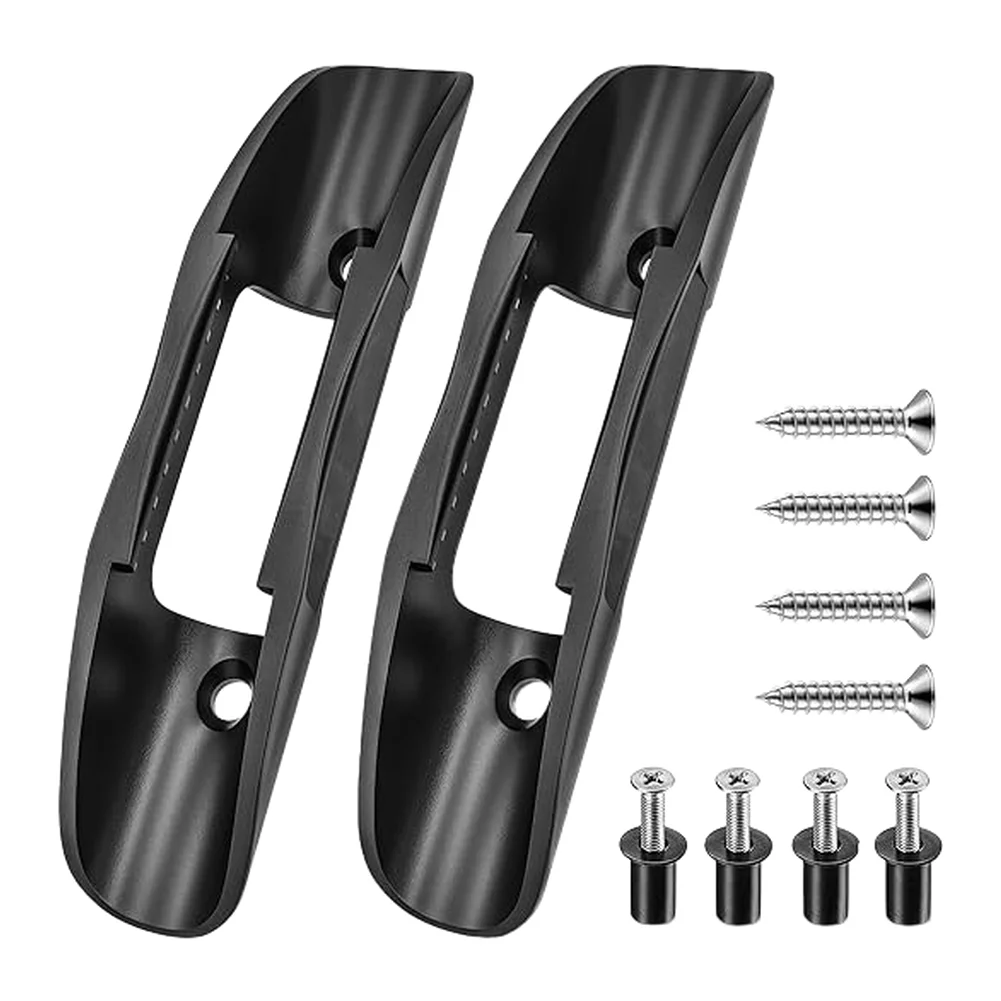 For Canoe compatible paddle holder clips deck mounted with screws for kayak use lightweight yet sturdy for all water conditions