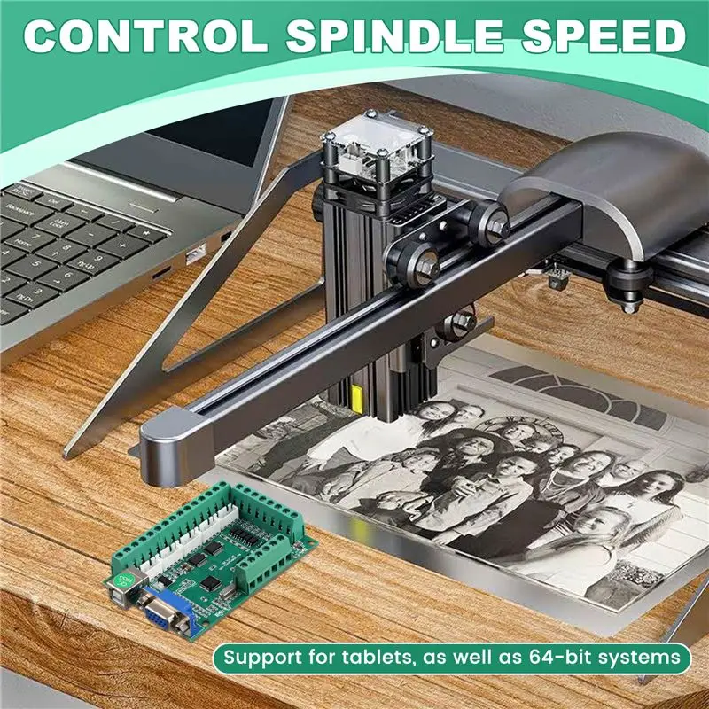 [A93Z!】 Mach3 V3.25 USB Driver Motion Controller 5 Axis CNC Board Z Tool Setter For CNC Router Cutting Engraving Milling Machine