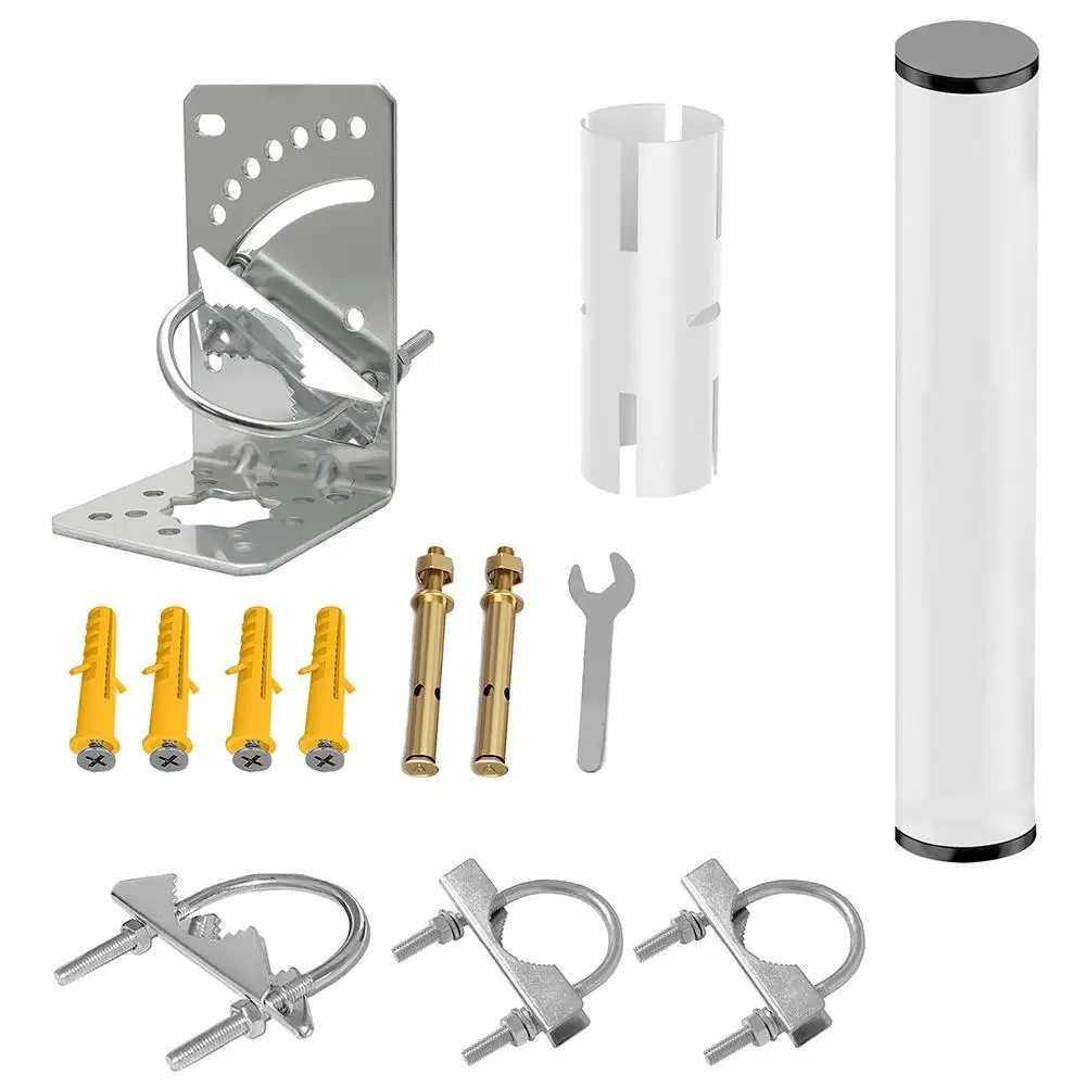 

Stainless Steel 90 Degree Rotatable Stable Bracket Splint Suitable for StarLink V2 Both Indoor Outdoor Both Indoor Outdoor Use