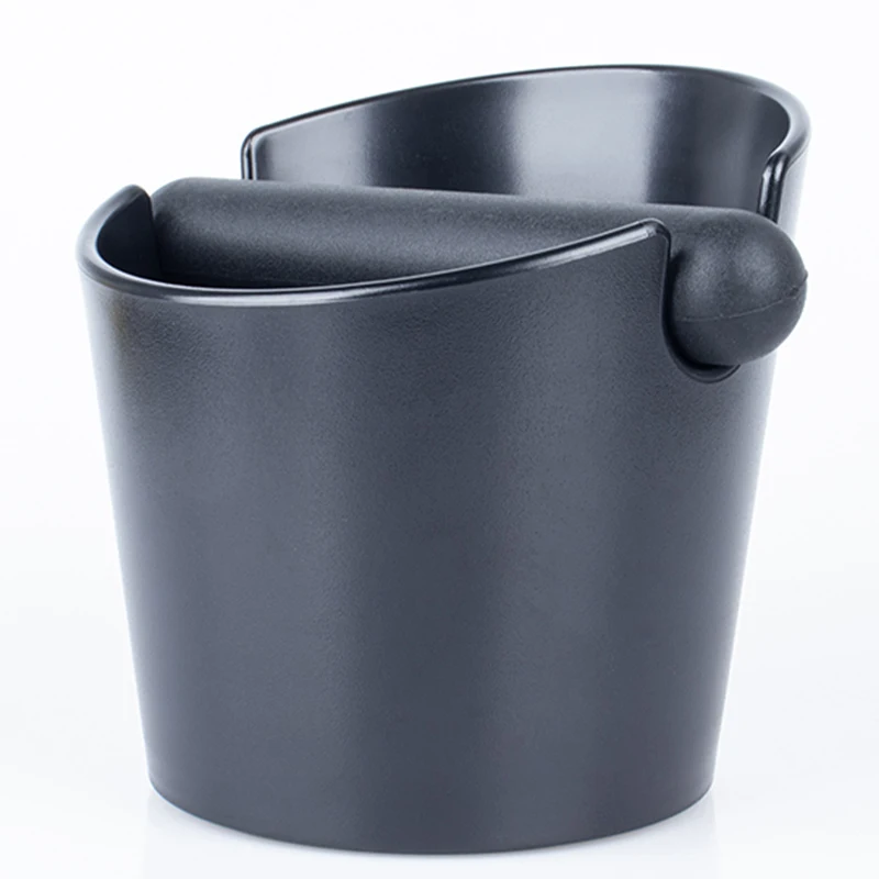 業務用黒色プラスチック製コーヒーポルタフィルターグラウンドノックアウトボックスバリスタツールエスプレッソコーヒー廃棄物ビンノックボックス