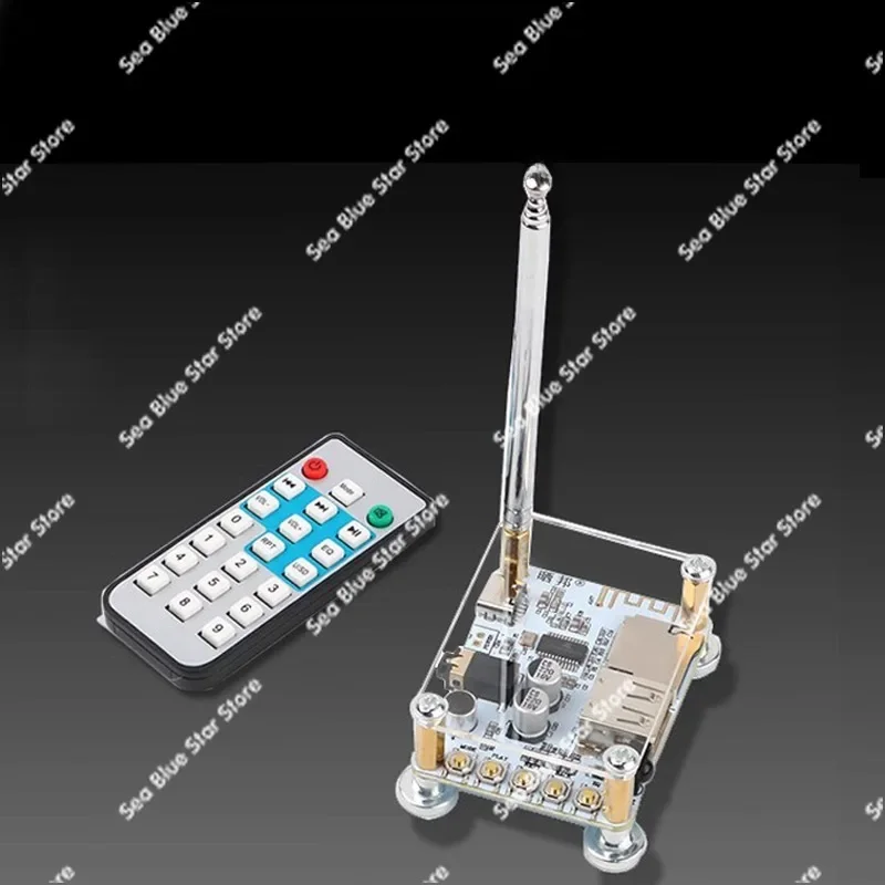 Power Amplifier Modification Audio Box Transformationaudio Receiver Module Decoding Board U Disk TF Card Playback with Radio