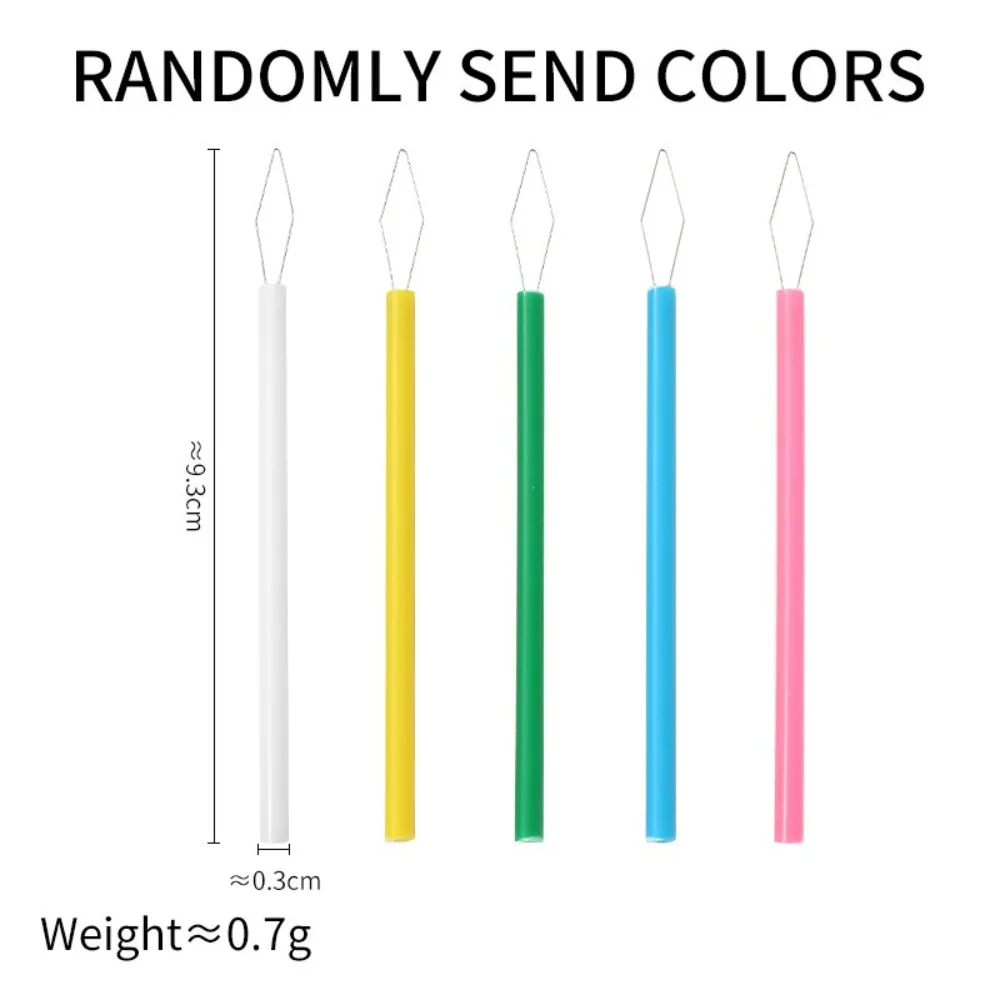 10Pcs Needlework Threading Needle Threaders Embroidery Cross Stitch Multifunctional Large Hole Beaded Accessories Handmade