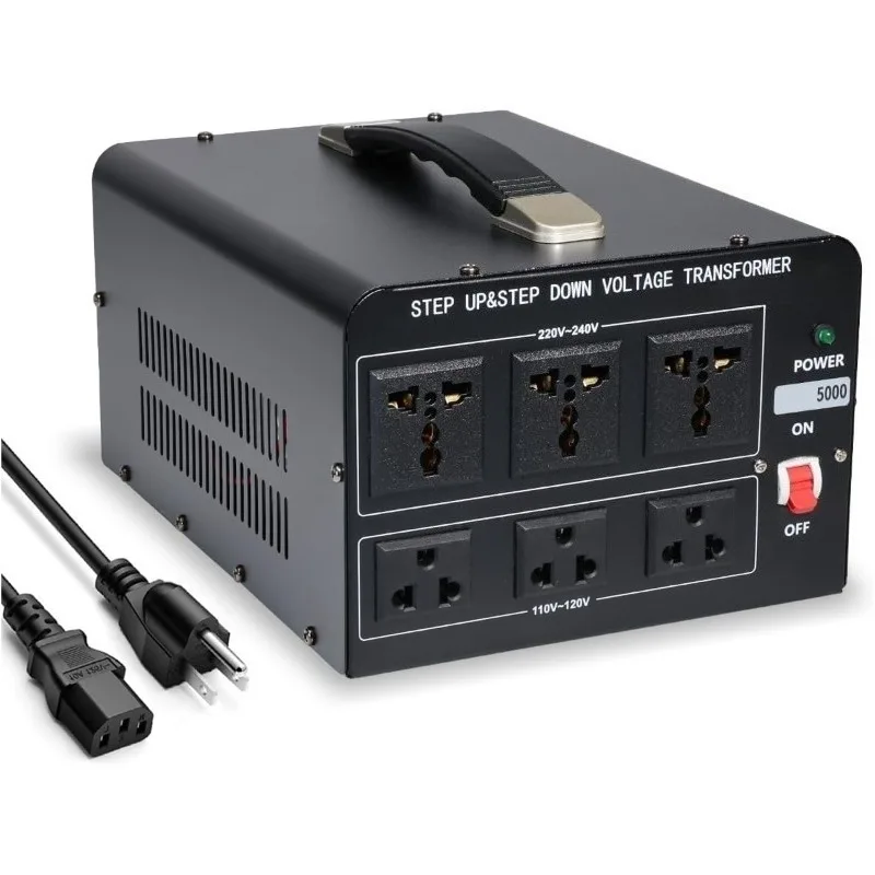 Bidirectional step‑up step‑down transformer 500‑5000W 110V 220V convertible home industrial power