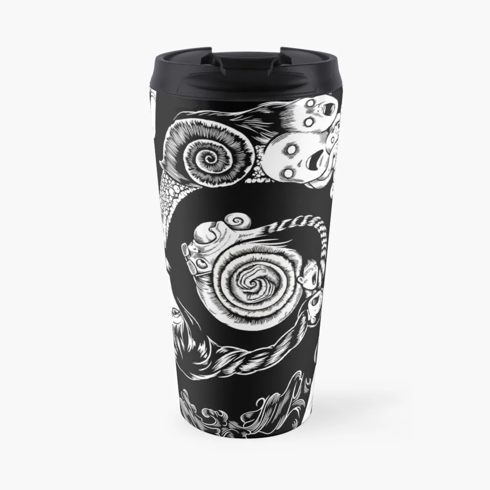 

Spiral Into Horror - Uzumaki Travel Coffee Mug Coffee Bowls Espresso Coffee Cups