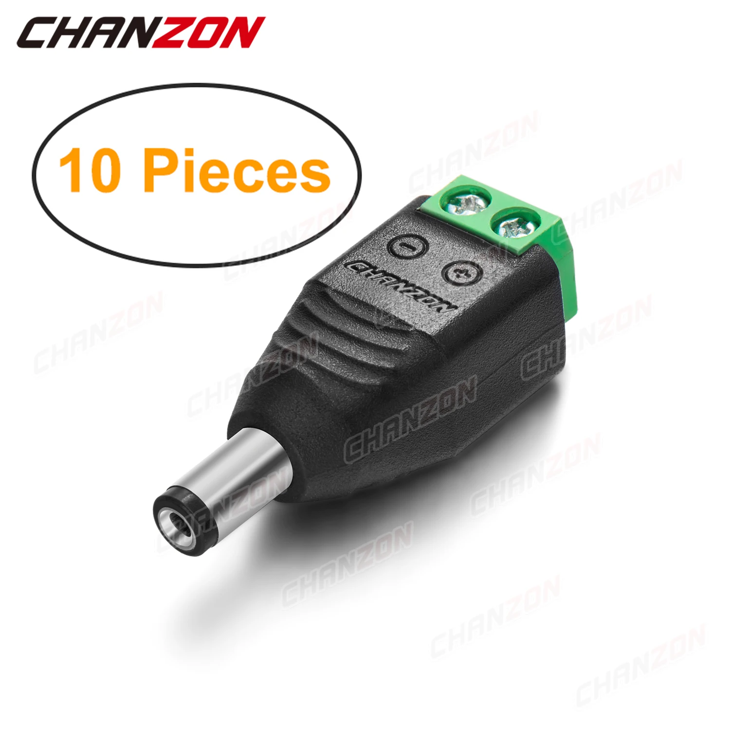 Stromanschluss Set 12V 12er Set DC Stecker Buchse – 5,5 X 2,1 Mm, 5 A, 12–30 V, Mit Lötanschluss & Gummischutzkappe, Für DIY Elektronik