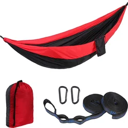 Goture Hammock Duyan 270 X 140CM Portable Camping Cotton Rope Outdoor Hammock Swing Bed Outdoor Tools for Garden Courtyard