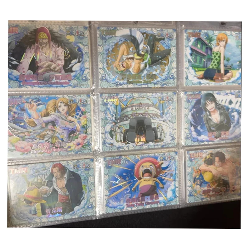 Japanese Anime ONE PIECE DR TMR GFR SSR Boa Hancock Nico Robin Collectible Cards Christmas Birthday Gifts Children's Toys