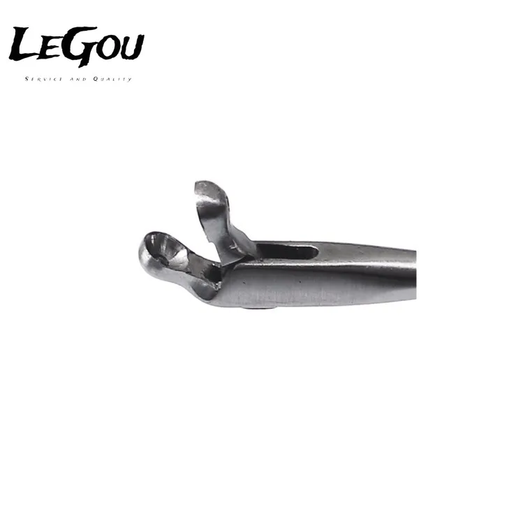 LeGou Professional Laryngological Instruments 2*230 Scissors Endoscopic Grasper
