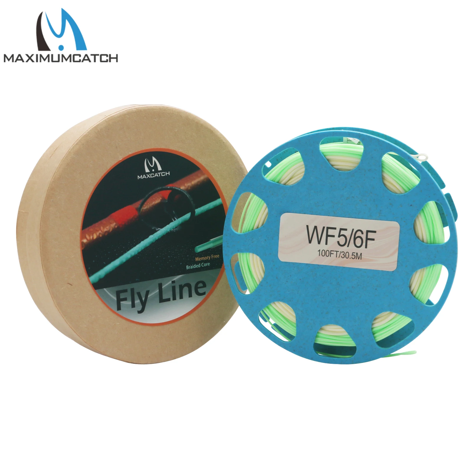 MAXCATCH Real Switch Fliegenschnur WF4/5/6/7/8F 100FT Zweifarbige Gewichtsorientierte Schwimmende Fliegenschnur – Detail 12