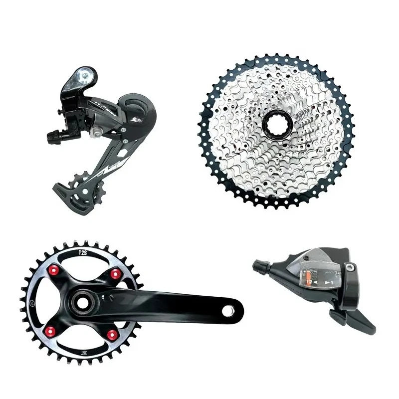 

Redland Bicycle Parts Mountain Bike 12 Speed Derailleur Groupset Bike Rear Derailleur Bicycle Shifting Lever