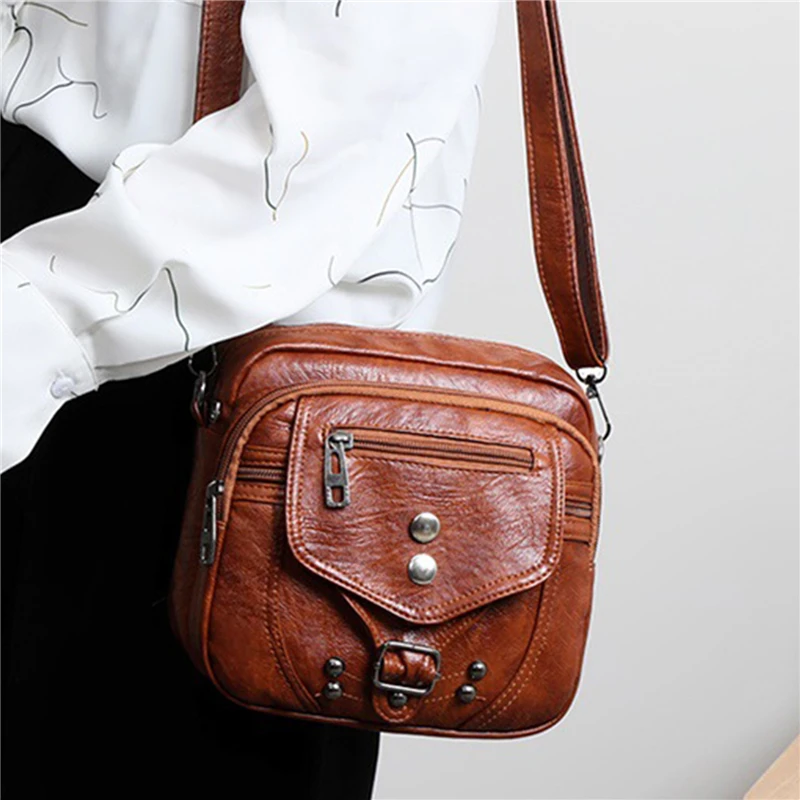 Women Handbags Bags for Women New Luxury Handbags PU Leather Purses and Handbags Vintage Designer Bag Luxury Crossbody Bag