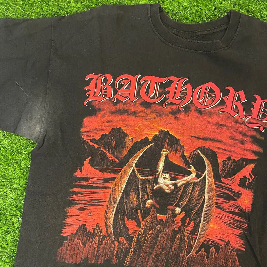 

Bathory Band Black Short Sleeve Heavy Cotton T-Shirt PP864