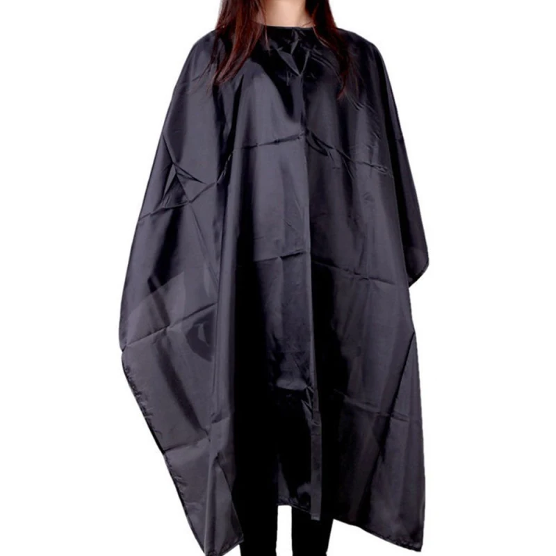 Hair Cutting Cape Salon Hairdressing Hairdresser Cloth Gown Barber Black Waterproof Hairdresser Apron Haircut Capes Antistatic