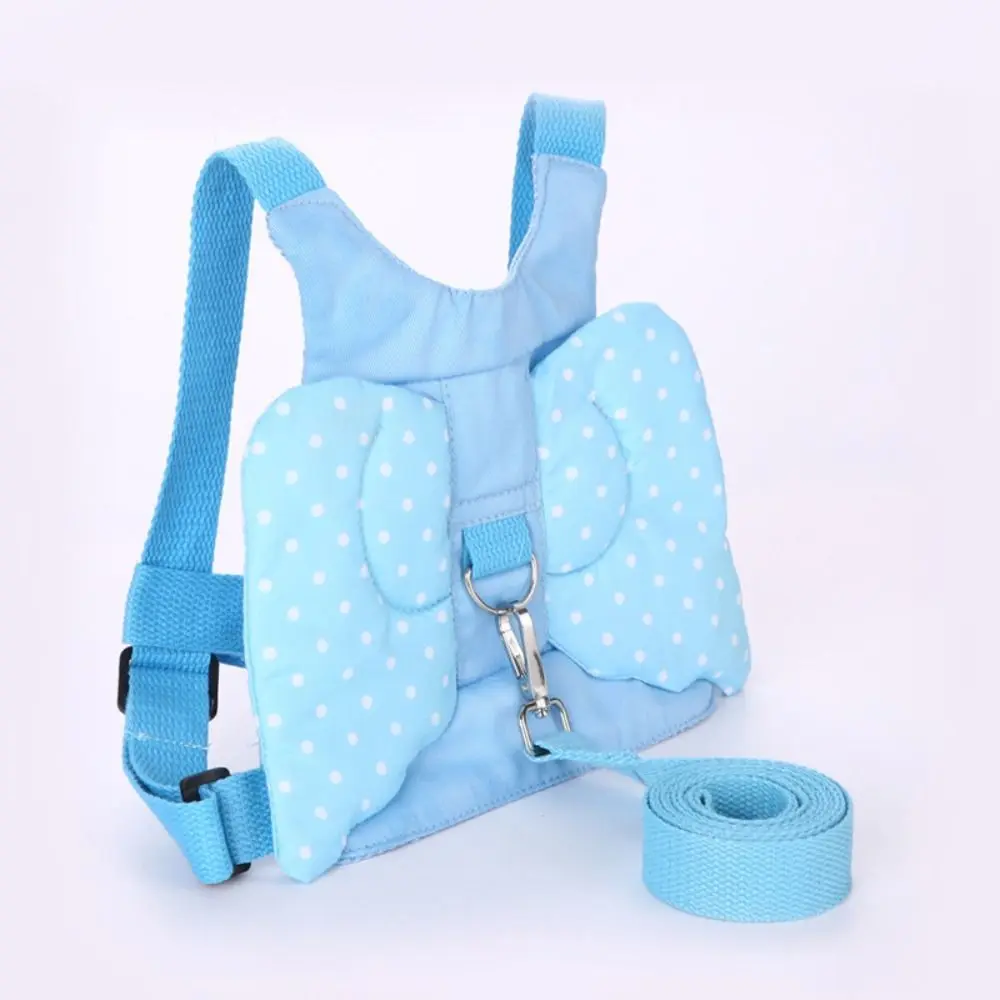 Arnés para caminar antipérdida con diseño 2 en 1, Material suave retráctil, cuerda de tracción para muñeca para niños, correa de enlace para muñeca, cuerda de resorte