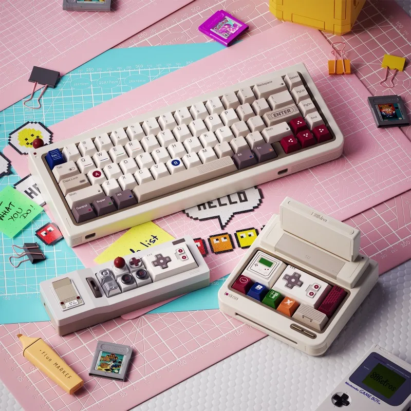 Автомобильная клавиатура-концентратор 80 Retros, 12 клавиш, поддержка VIA, онлайн-напоминание, ретро-украшение для рабочего стола, тематическая клавиатура AE86, подарок