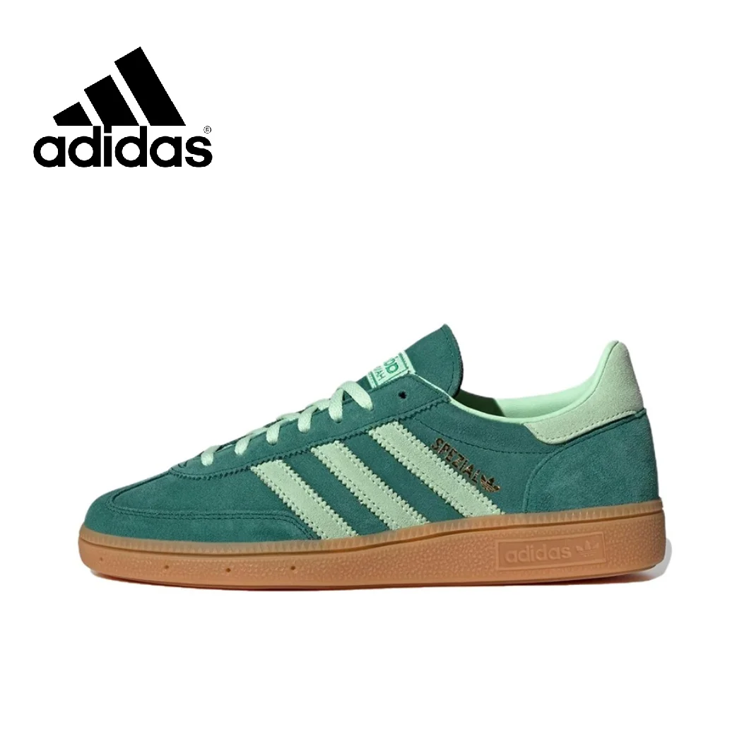 

Adidas New HANDBALL SPEZIAL LOW Мужская и женская обувь для доски Классические кроссовки в стиле ретро Повседневные модные кроссовки Удобные светло-зеленые