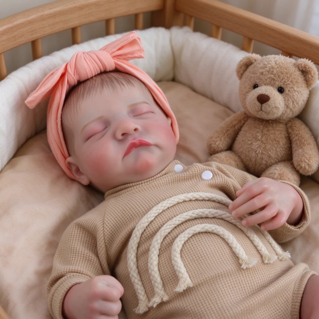 18 inch Levi realistic all vinyl reborn baby doll girl gift Christmas gift waterproof handmade painting blood vessels