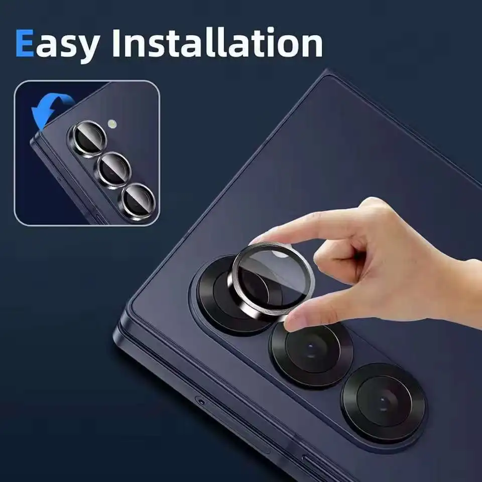 Camera Tempered Glass Lens Protector For Samsung Galaxy Z Fold 7 6 5 4 Flip 7 6 5 4 Protection Film Case Cover Z Fold7 Z Filp7 view 4