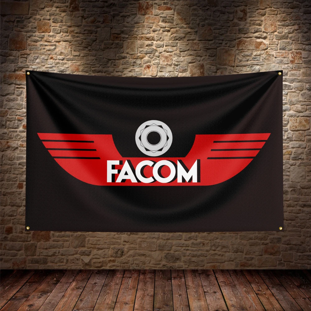 3X5Ft Facoms Flag Polyester Printed Car Banner For Decor