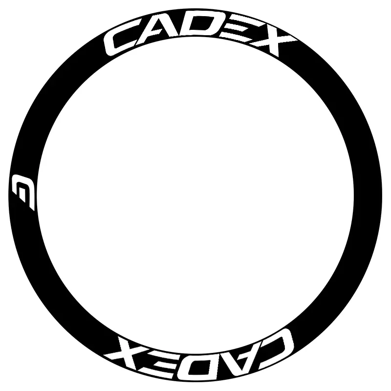 

Road bike CADEX bicycle stickers road bike rim decals wheel set Rim sticker bicycle accessories