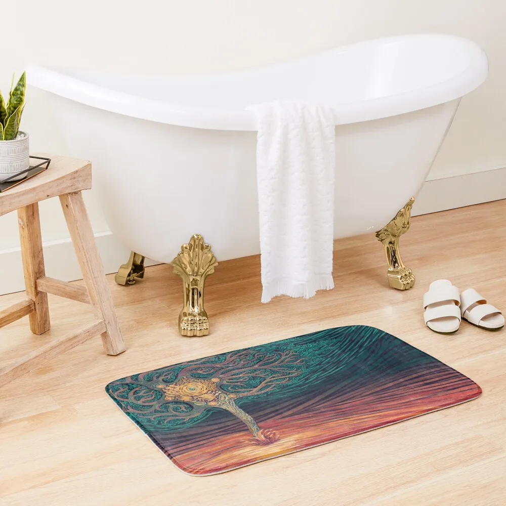 

Mind Forest - V4 Bath Mat Kitchen Anti Slip Bath Stickers Bathroom Shower Mat