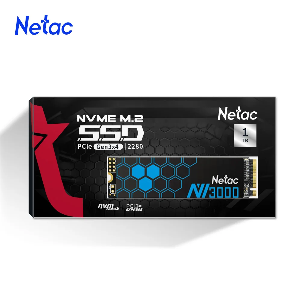 Netac 노트북 데스크탑 PC용 SSD NVME M.2 3500 MB/s 디스크, 2TB 1TB HD 250GB 500GB SSD 하드 드라이브, PCIe3.0 내장 솔리드 스테이트 드라이브