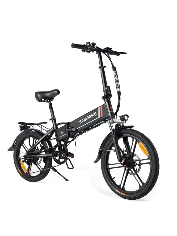 AliExpress NONE SAMEBIKE 350W Foldable Electric Bicycle 48V 10.4AH White Urban Commuter E-Bike UK Warehouse Fast Delivery