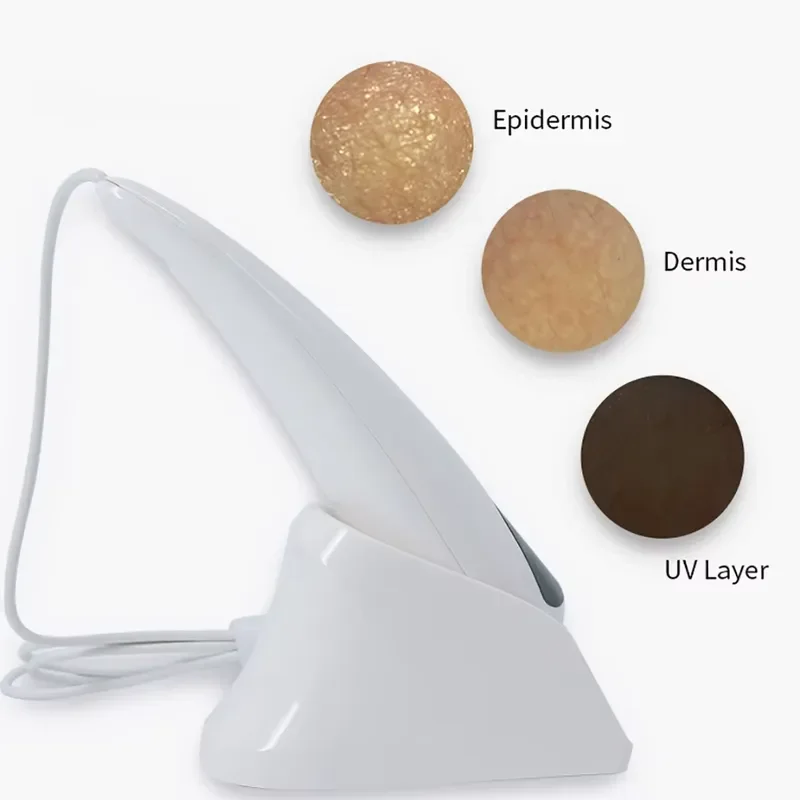 Handheld Skin Scanner Facial Cosmetic Analyzer for Skin Analysis Device Portable Beauty Tool for Face Care Detection