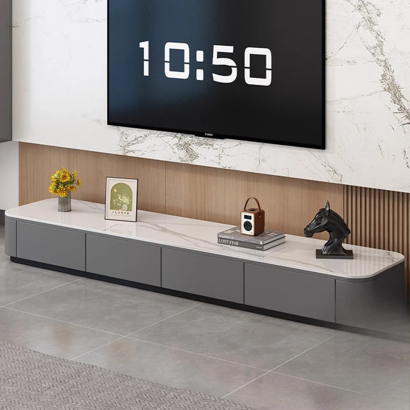 

Glossy Living Room TV Stand Wood Tall Glass Minimalist TV Stand Designer Room Meuble Television Salon Living Room Furniture