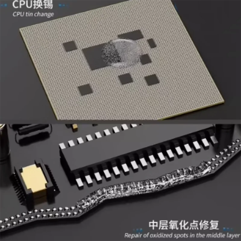 K9 thixotropic strip base solder intermediate oxygen repair solder paste main board repair tin less smoke