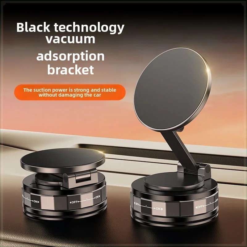 

Upgraded K007 Car Mount Electric Vacuum Magnetic Holder Foldable Strong Suction Stand For Cell Phone For iphone Live Streaming
