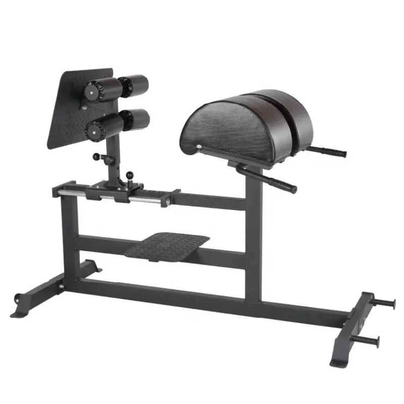 Standard Foldable 45 Degree Roman Chair Back  Extension Bench Press for Lab Strength Test