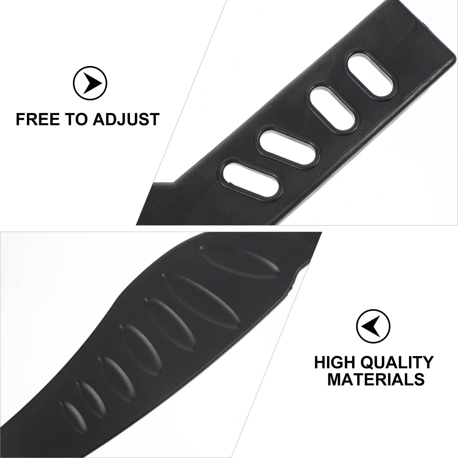 

4pcs Adjustable Light Pedal Anti-Slip Bike Fix Bands For Indoor Cycling Exercise Stationary Cycling Straps Plastic Bike Straps