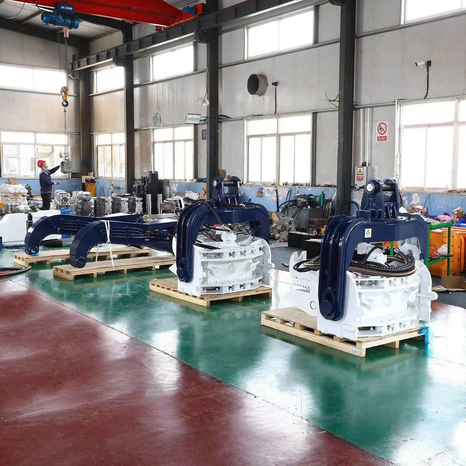 مطرقة فيبرو مثبتة على الحفارة 20-50 طن V450 مطرقة كومة هيدروليكية لقيادة كومة الورق 6-20 متر