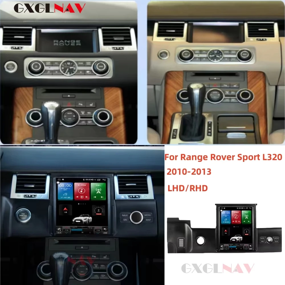 

Android For Range Rover Sport L320 2010-2013 Car GPS Navigation Screen Multimedia Player Stereo Auto Radio Head Unit CarPlay