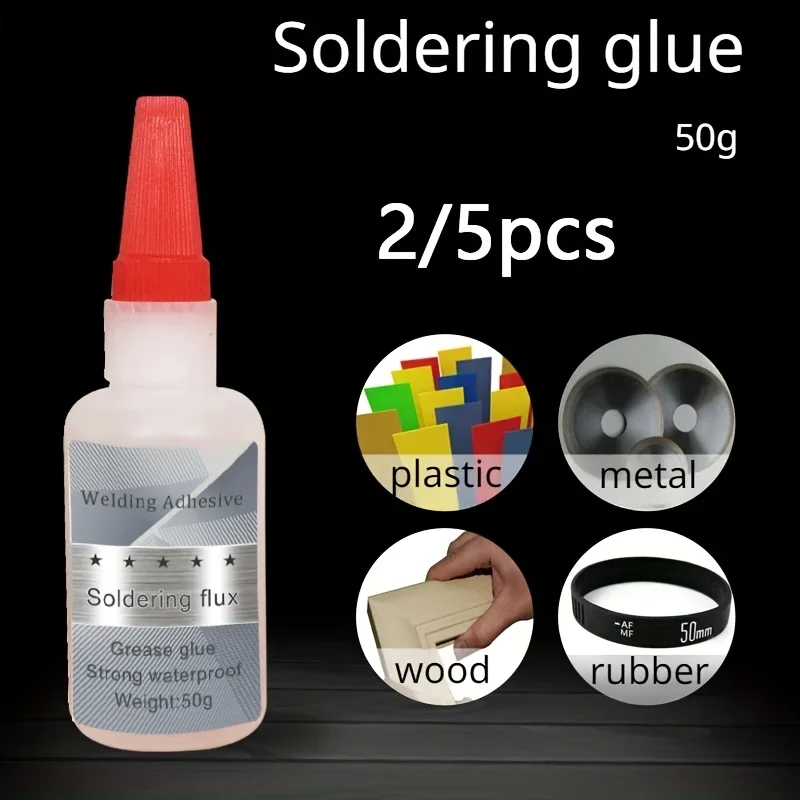 

2/5pcs Super Oil Glue Fast Curing Strong Welding Adhesive Repair Glass Plastic Ceramic Jade Craftwork Toy Various Shoes & Tires