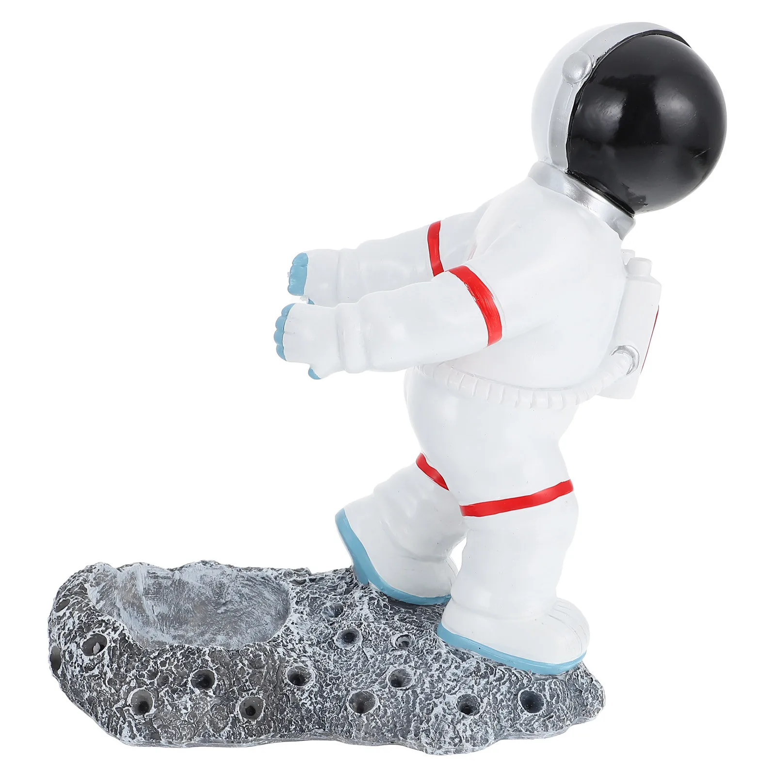 Astronaut Shaped Wine Rack Resin Red Wine Storage Shelf Elegant Bottle Holder for Home Bar Kitchen Decor Display Stand Organizer