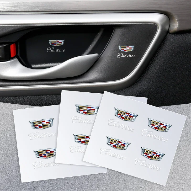 Emblemas de Carro 1/2/5/10pcs Adesivos Decorativos para Interior de Auto para Cadillac ATS BLS CT4 CT6 CTS ESCALADE STS XLR XT4 XT5 XTS SLS