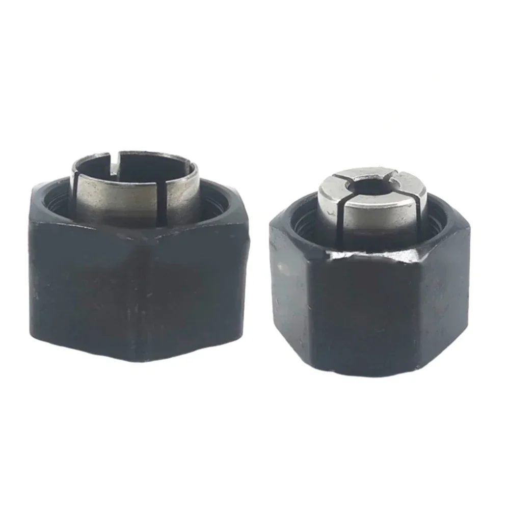 2pcs 12.7MM/6.35MM Router Collet For DW621 DW616 DW618 DW621K DW625 DW6214 Engraving Trimming Machine Power Tools Accessories