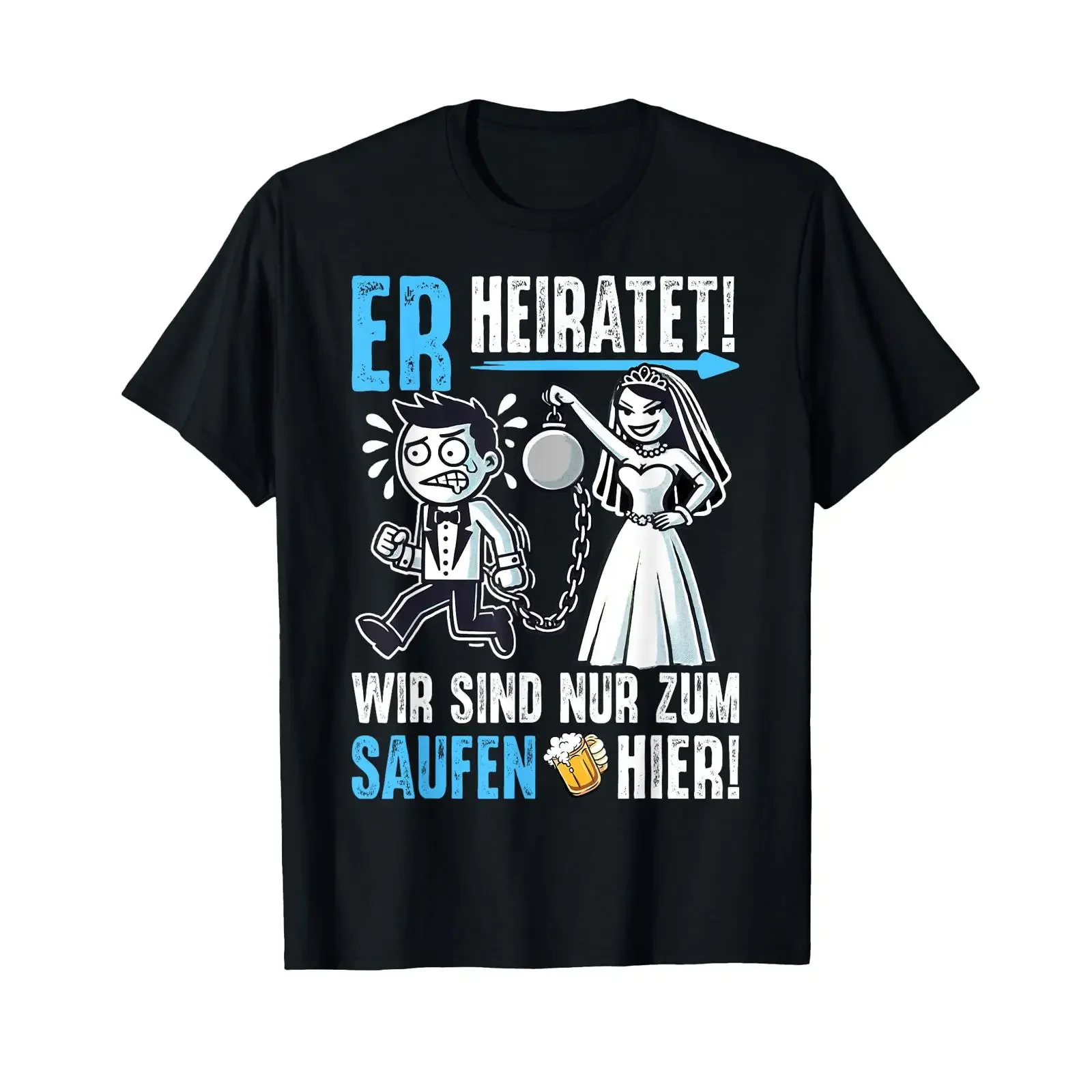 Stag Party T Shirt Men's Bachelor Hen vintage Washed Stretched Stylish Casual Unisex Breathable Comfortable designer clothes